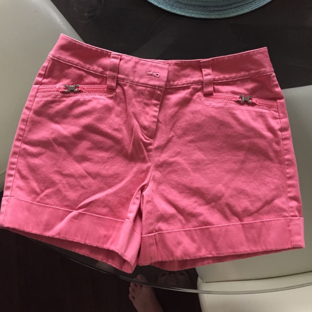 Soft coral WHBM shorts 4” inseam